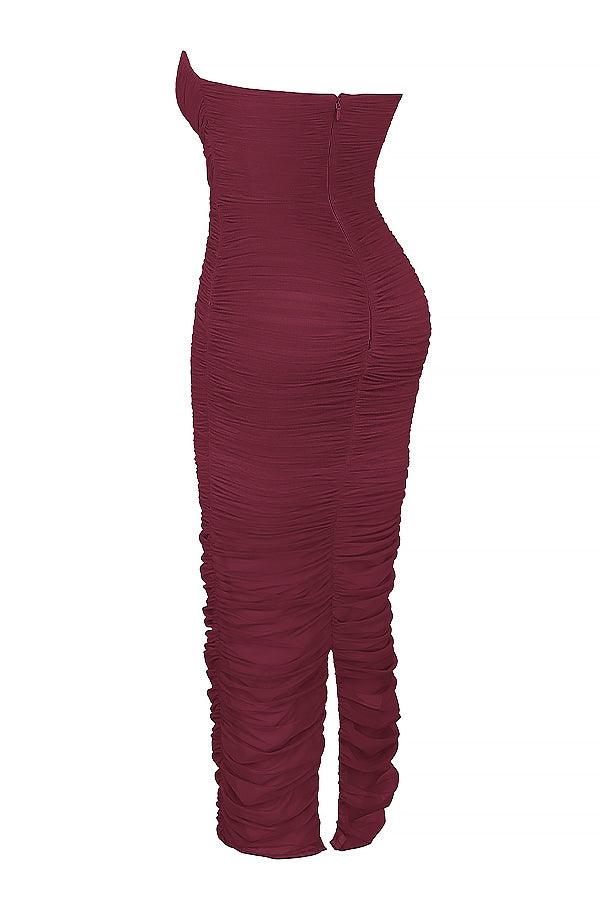 AMARIS - Maxi Dress in Mesh