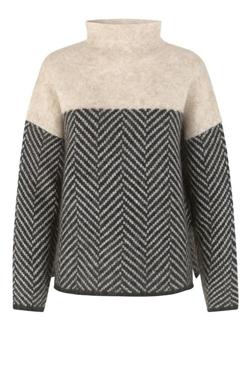 Alice - Cotton Roll Neck Jumper