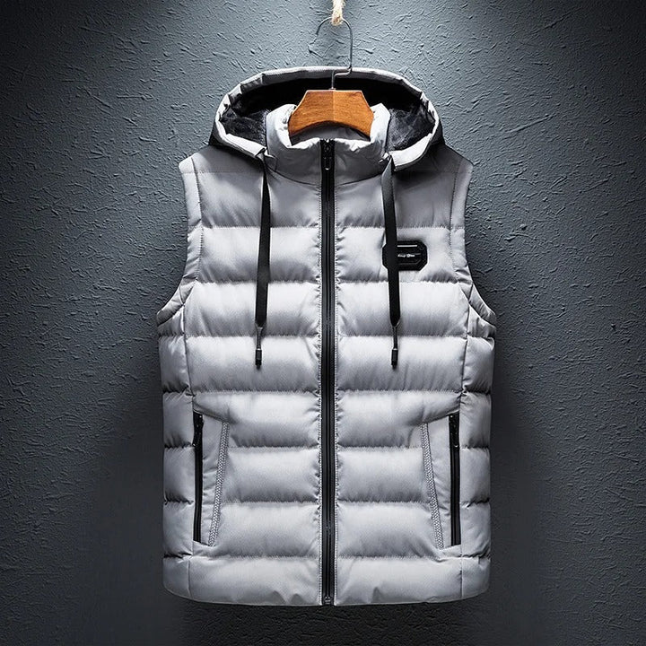 Evan – Fleece-Lined Hooded Vest