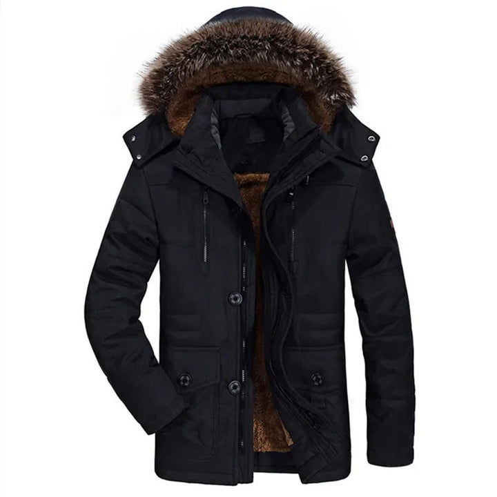 Cotton Winter Jacket with Hood