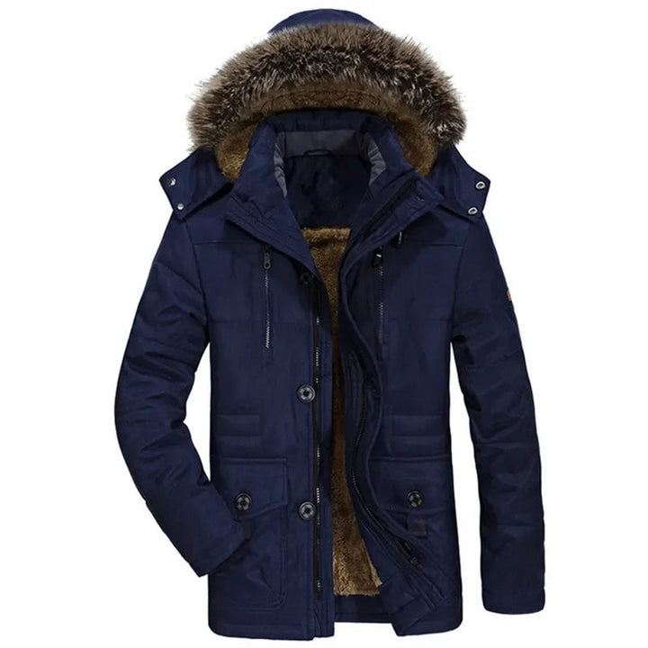 Cotton Winter Jacket with Hood