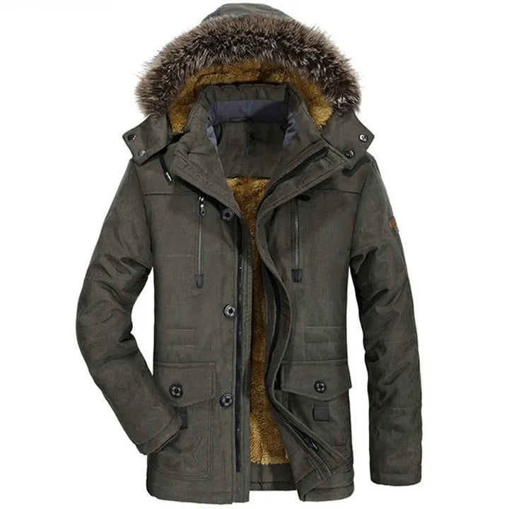 Cotton Winter Jacket with Hood