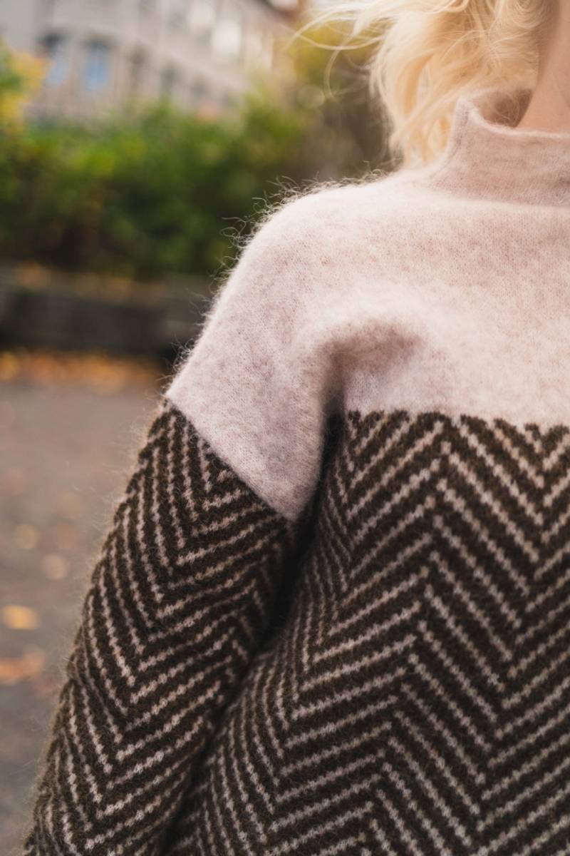 Alice - Cotton Roll Neck Jumper